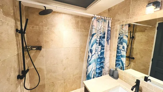 Renovated bathroom